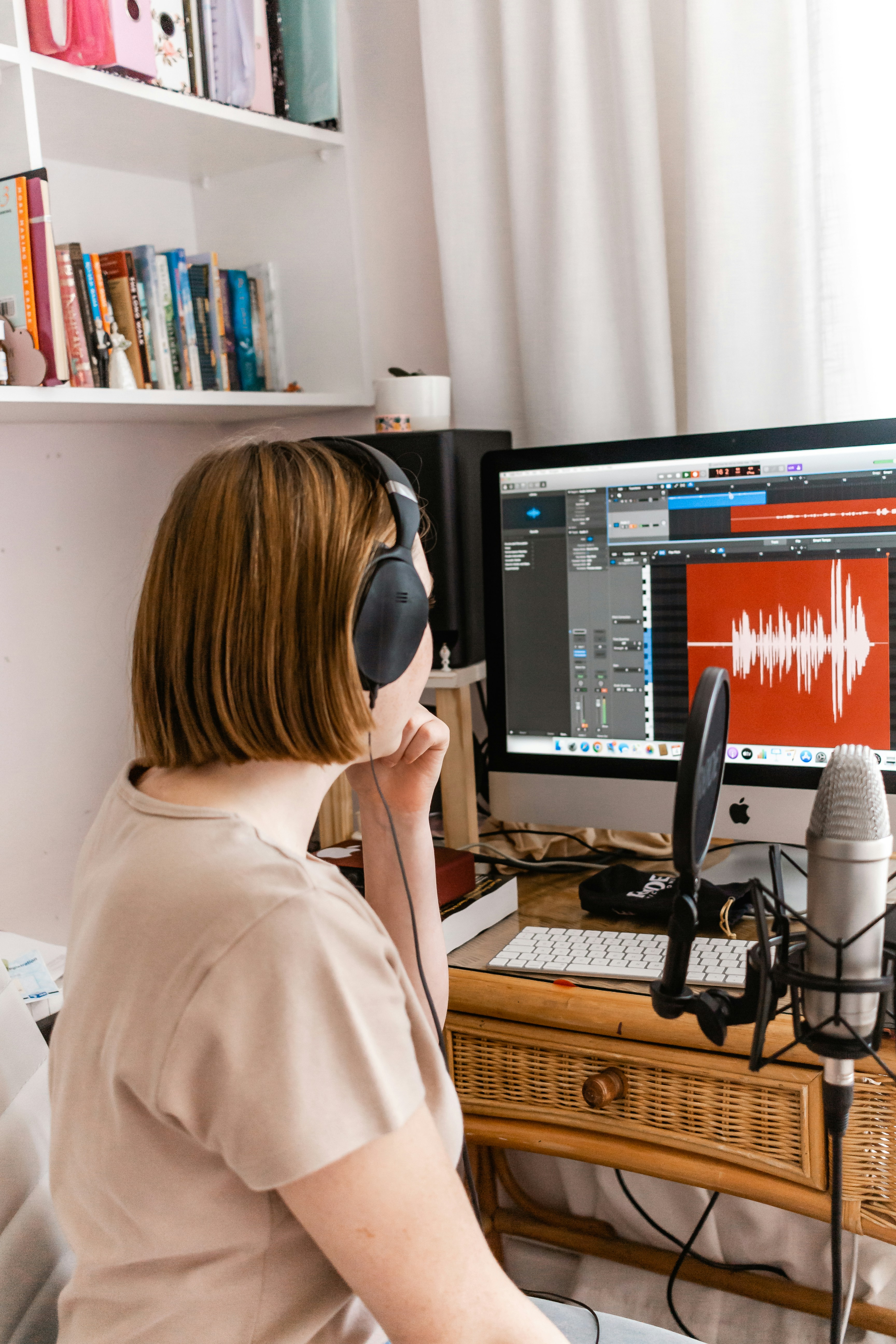 Loudness meter showing LUFS measurement on an audio workstation
